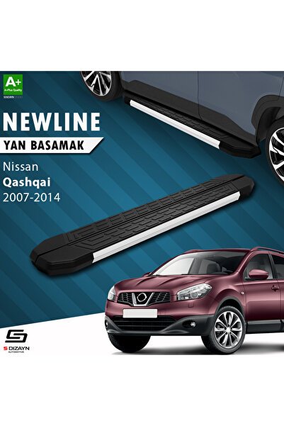 1_org_zoom-1875.jpg Nissan Qashqai NewLine Alüminyum Araca Özel Yan Basamak 173 cm 2007-2014 - Görsel 1