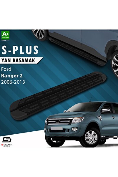 1_org_zoom-1881.jpg S-Dizayn Ford Ranger 2 S-Plus Siyah Araca Özel Yan Basamak 193 cm 2006-2013 - Görsel 1