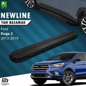 Ford Kuga 2 NewLine Siyah Araca Özel Yan Basamak 183 cm 2013-2019