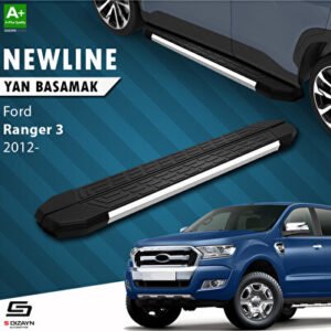 Ford Ranger 3 NewLine Krom Araca Özel Yan Basamak 203 cm 2012-2022