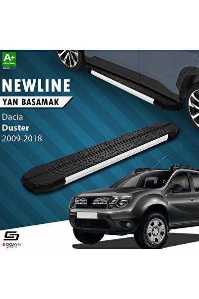 1_org_zoom-1898.jpg S-Dizayn Dacia Duster Newline Alüminyum Araca Özel Yan Basamak 173 cm 2009-2018 - Görsel 1