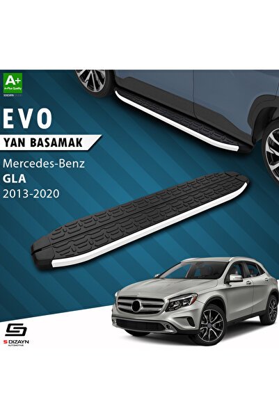1_org_zoom-1899.jpg S-Dizayn Mercedes GLA X156 Evo Alüminyum Araca Özel Yan Basamak 183 cm 2013-2020 - Görsel 1