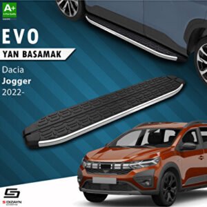 S-Dizayn Dacia Jogger Evo Krom Araca Özel Yan Basamak 213 cm 2022 ve Üzeri