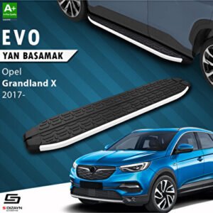 Opel Grandland X Evo Alüminyum Araca Özel Yan Basamak 183 cm 2017-2024