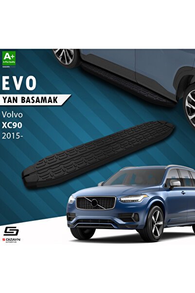 1_org_zoom-1937.jpg Volvo XC90 2 Evo Siyah Araca Özel Yan Basamak 193 cm 2015 ve Üzeri - Görsel 1