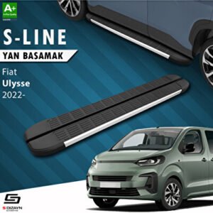 Fiat Ulysse Kısa Şase S-Line Alüminyum Araca Özel Yan Basamak 213 cm 2022 ve Üzeri