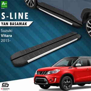 Suzuki Vitara 4 S-Line Alüminyum Araca Özel Yan Basamak 163 cm 2015 ve Üzeri