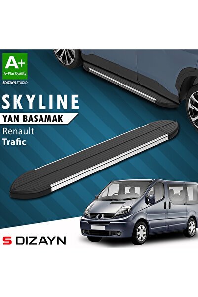 1_org_zoom-1944.jpg Renault Trafic 2 Kısa Şase Skyline Krom Araca Özel Yan Basamak 223 cm 2001-2014 - Görsel 1