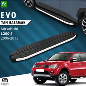 Mitsubishi L200 4 Evo Alüminyum Araca Özel Yan Basamak 193 cm 2006-2015