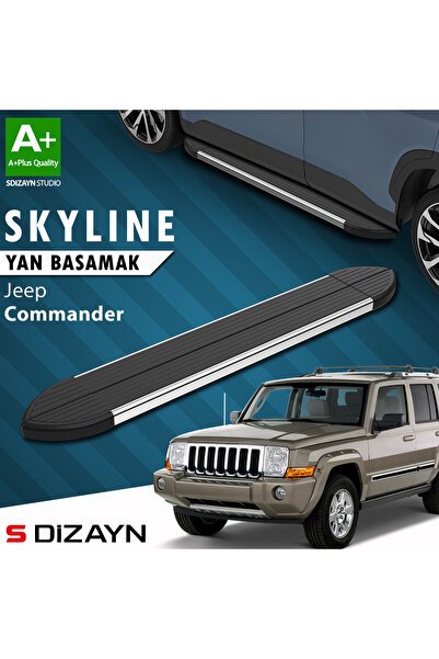 1_org_zoom-1948.jpg Jeep Commander Skyline Krom Araca Özel Yan Basamak 173 cm 2006-2010 - Görsel 1