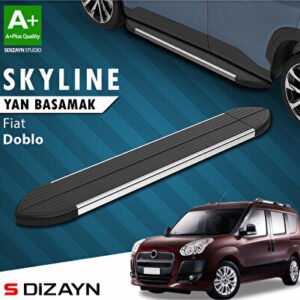 Fiat Doblo 2 Skyline Krom Araca Özel Yan Basamak 193 cm 2010-2022
