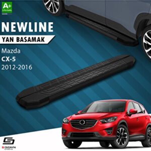 Mazda CX-5 NewLine Siyah Araca Özel Yan Basamak 183 cm 2012-2016