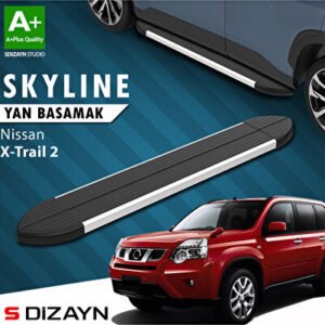 Nissan X-Trail T31 Skyline Alüminyum Araca Özel Yan Basamak 173 cm 2007-2014