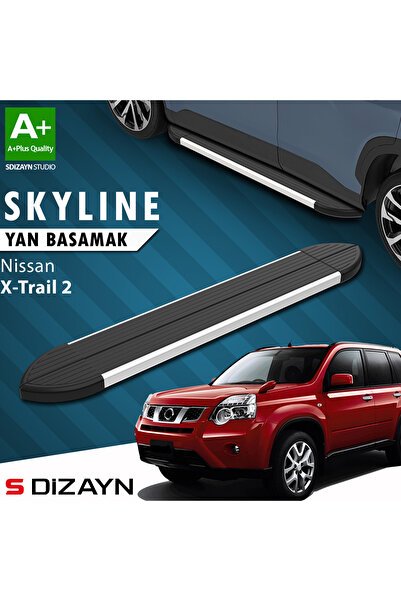 1_org_zoom-1963.jpg Nissan X-Trail T31 Skyline Alüminyum Araca Özel Yan Basamak 173 cm 2007-2014 - Görsel 1