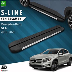 Mercedes GLA X156 S-Line Krom Araca Özel Yan Basamak 183 cm 2013-2020