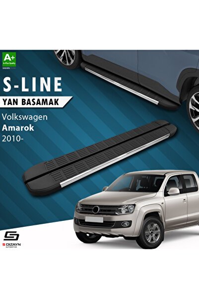 1_org_zoom-2002.jpg Volkswagen Amarok S-Line Krom Araca Özel Yan Basamak 203 cm 2010-2023 - Görsel 1
