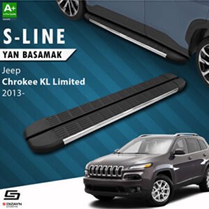 Jeep Cherokee KL S-Line Krom Araca Özel Yan Basamak 173 cm 2013-2023
