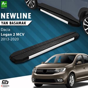 S-Dizayn Dacia Logan 2 Mcv Newline Alüminyum Araca Özel Yan Basamak 183 cm 2013-2020