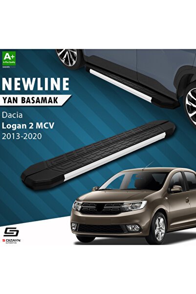 1_org_zoom-2016.jpg S-Dizayn Dacia Logan 2 Mcv Newline Alüminyum Araca Özel Yan Basamak 183 cm 2013-2020 - Görsel 1
