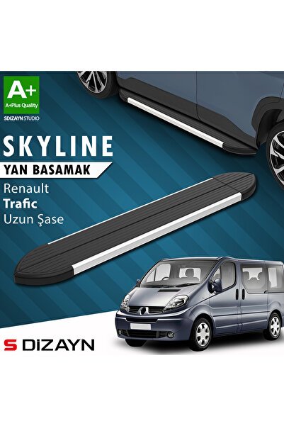 1_org_zoom-2020.jpg Renault Trafic 2 Uzun Şase Skyline Alüminyum Araca Özel Yan Basamak 263 cm 2001-2014 - Görsel 1
