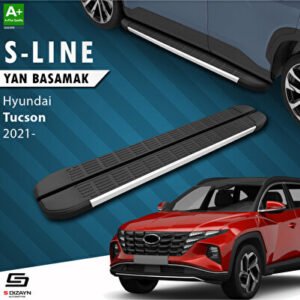 Hyundai Tucson 4 S-Line Alüminyum Araca Özel Yan Basamak 173 cm 2021 ve Üzeri