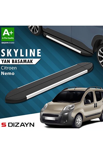 1_org_zoom-2101.jpg Citroen Nemo Skyline Alüminyum Araca Özel Yan Basamak 173 cm 2008-2017 - Görsel 1