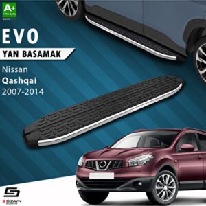 Nissan Qashqai Evo Krom Araca Özel Yan Basamak 173 cm 2007-2014