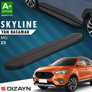 MG ZS Skyline Siyah Araca Özel Yan Basamak 173 cm 2018 ve Üzeri