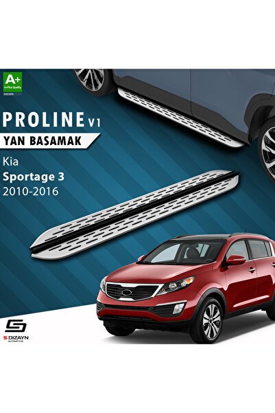 1_org_zoom-2159.jpg S-Dizayn Kia Sportage 3 OEM Still Pro V1 Alüminyum Araca Özel Yan Basamak 173 cm 2010-2014 - Görsel 1
