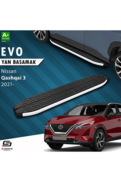 1_org_zoom-216.jpg Nissan Qashqai 3 Evo Alüminyum Araca Özel Yan Basamak 173 cm 2021 ve Üzeri - Görsel 1
