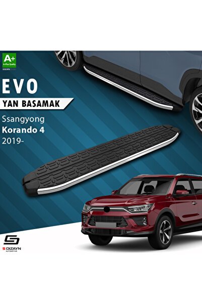 1_org_zoom-2184.jpg SsangYong Korando Evo Krom Araca Özel Yan Basamak 183 cm 2019 ve Üzeri - Görsel 1