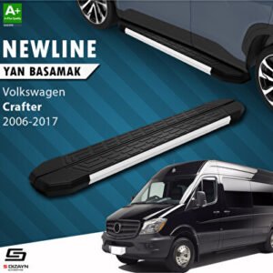 S-Dizayn Volkswagen Crafter Van Newline Alüminyum Araca Özel Yan Basamak 269 cm 2006-2017