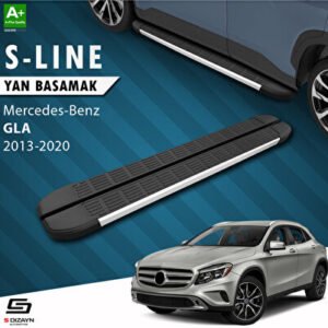 Mercedes GLA X156 S-Line Alüminyum Araca Özel Yan Basamak 183 cm 2013-2020