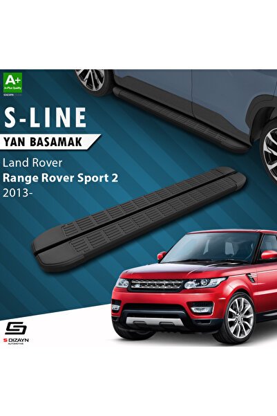 1_org_zoom-2212.jpg Land Rover Range Rover Sport 2 S-Line Siyah Araca Özel Yan Basamak 193 cm 2013-2022 - Görsel 1