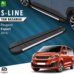 Peugeot Expert 3 Kısa Şase S-Line Alüminyum Araca Özel Yan Basamak 213 cm 2016 ve Üzeri