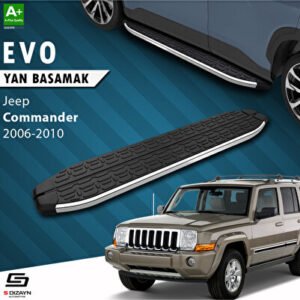 Jeep Commander Evo Krom Araca Özel Yan Basamak 173 cm 2006-2010