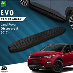 Land Rover Discovery 5 Evo Siyah Araca Özel Yan Basamak 193 cm 2017 ve Üzeri