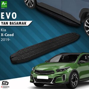 Kia XCeed Evo Siyah Araca Özel Yan Basamak 183 cm 2019 ve Üzeri