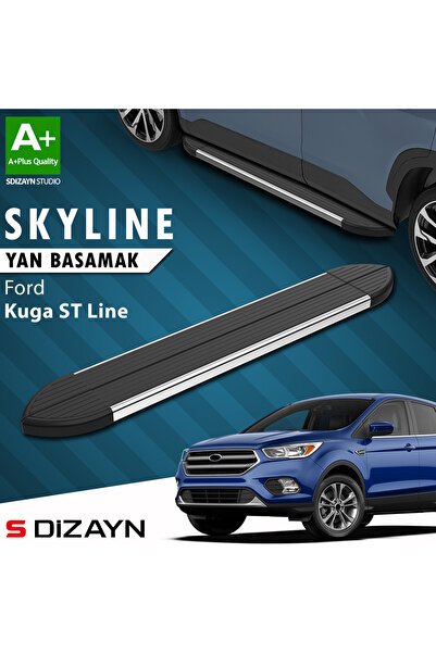1_org_zoom-2255.jpg Ford Kuga 2 ST-Line Skyline Krom Araca Özel Yan Basamak 183 cm 2017-2019 - Görsel 1
