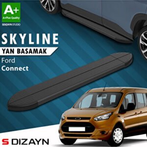 Ford Connect Skyline Siyah Araca Özel Yan Basamak 183 cm 2002-2014