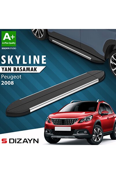 1_org_zoom-2264.jpg Peugeot 2008 Skyline Krom Araca Özel Yan Basamak 173 cm 2013-2019 - Görsel 1