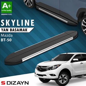Mazda BT-50 Pick-Up Skyline Krom Araca Özel Yan Basamak 193 cm 2006-2012