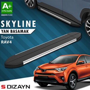 Toyota Rav 4 3 Skyline Krom Araca Özel Yan Basamak 163 cm 2006-2013