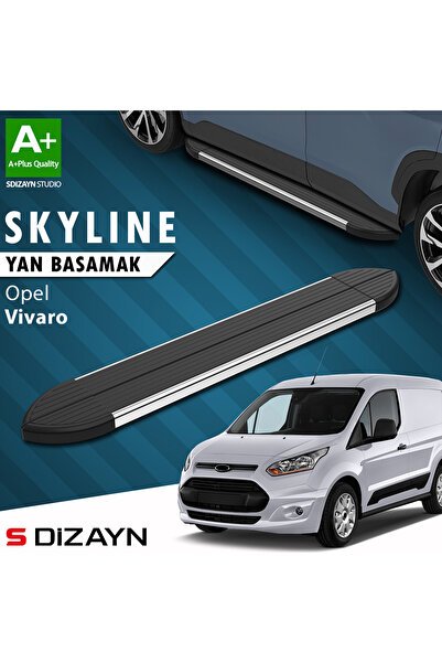 1_org_zoom-2289.jpg Opel Vivaro B Kısa Şase Skyline Krom Araca Özel Yan Basamak 213 cm 2015-2018 - Görsel 1