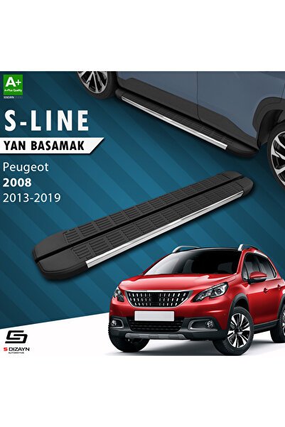 1_org_zoom-2313.jpg S-Dizayn Peugeot 2008 S-line Krom Araca Özel Yan Basamak 173 cm 2013-2019 - Görsel 1
