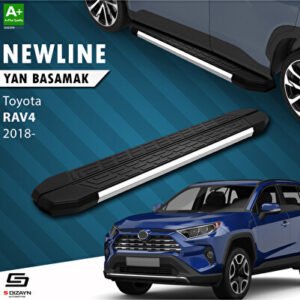 Toyota RAV 4 5 NewLine Krom Araca Özel Yan Basamak 173 cm 2018 ve Üzeri