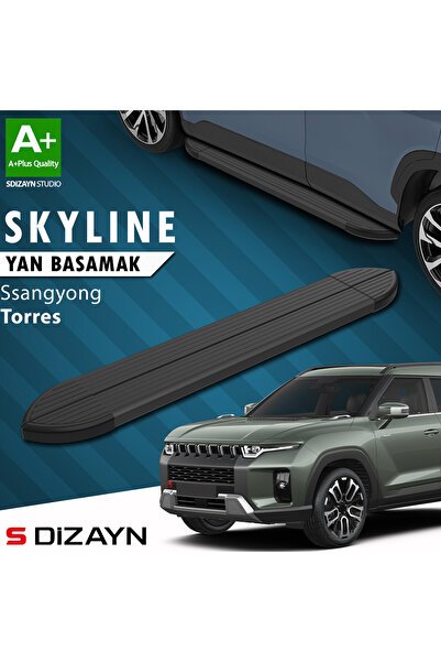 1_org_zoom-242.jpg SsangYong Torres Skyline Siyah Araca Özel Yan Basamak 183 cm 2023 ve Üzeri - Görsel 1