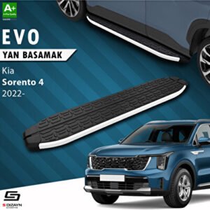 Kia Sorento 4 Evo Alüminyum Araca Özel Yan Basamak 183 cm 2022 ve Üzeri
