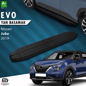 Nissan Juke 2 Evo Siyah Araca Özel Yan Basamak 173 cm 2019 ve Üzeri