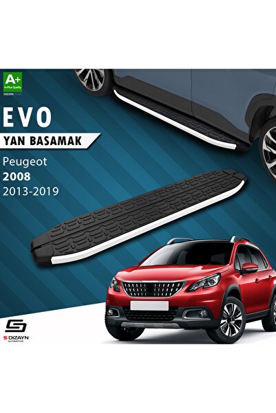 1_org_zoom-2433.jpg S-Dizayn Peugeot 2008 Evo Alüminyum Araca Özel Yan Basamak 173 cm 2013-2019 - Görsel 1